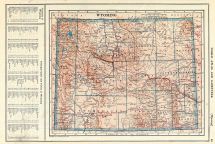 Wyoming State Map 1917, Wyoming State Map 1917